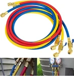 29986 Plus Ii 72" Hose 1/4" Compact Ball Valve End Refrigerant Charging 3PC. Fixed Price $80.05.