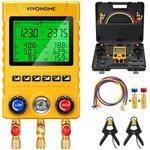 Digital Hvac Manifold Set Refrigeration For R1234YF R134A R410A. Fixed Price $98.95.