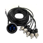 Car Five Blue Display Air Suspension Pressur Gauge 2INCH 52MM Ride Pr.... Fixed Price $110.99.