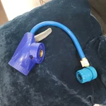 A/c Recharge Reusable R-134A Gauge And Hose. Fixed Price $9.99.