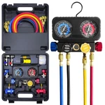 R1234YF Ac Gauge Set, Way Manifold For R134A R404A Refrig. Fixed Price $121.99.
