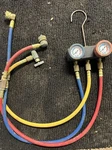 432 Quest Manifold Gauge & Hose Set And Can Tap Auto Air Conditioner 134A New. Fixed Price $30.00.