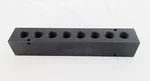 Polyconn PCM30-375-08B Port 3/8" Out X 1/2" Npt Anodized Aluminum Manifold. Fixed Price $24.95.