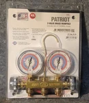 Jb Industries 22633 Patriot 2-VALVE Brass Manifold W/60" Kobra Ccle Hoses, A2L. Fixed Price $249.99.