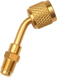 A2L Refrigerant Adapter 1/4IN Sae Flare To Brass, Leak-free. Fixed Price $21.99.