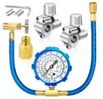 Refrigerator Freon Recharge Hose Kit, R134A/R12/R22, With BPV31 Valves Adapter. Fixed Price $33.85.