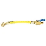 Yellow Jacket 25002 9" Flexflow 1/4" Adaper Hose With Ball Valve -. Fixed Price $42.99.