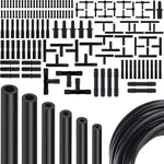 Multipurpose Vacuum Line Kit, 5FT 6PCS Hose AUTOMOTIVE+113PCS 119PCS. Fixed Price $33.23.