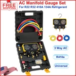 R410A Gauges, Ac Manifold Set For R22 R32 134A Refrigerant, Way. Fixed Price $84.88.