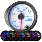 Glowshift White Color Led 100PSI Electrical Fuel Pressure Gauge GS-W711. Fixed Price $96.99.