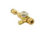 1/4" Sae Valve Core Tool Remover/installer With Side Port For Vacuum Gauge. Fixed Price $75.99.
