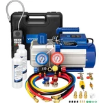 1.5 Hp 14.4CFM Dual-stage Hvac Vacuum Pump & Manifold Gauge Refrigeration Kit. Fixed Price $208.95.