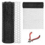Protect Your Livestock And Garden - 60 X 150 Black Chicken Wire Mesh. Fixed Price $209.99.