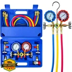 Calpose Way Ac Manifold Gauge Set R134A R410A R12 R22 R502 Refrigerant 5FT .... Fixed Price $67.99.