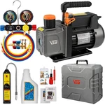 Diagnose And Repair Systems Fast - 4.5 Cfm Vacuum Pump Gauge Kit. Fixed Price $209.99.
