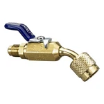 Yellow Jacket 93825 Ball Valve, 1/2 In L, Brass, 800 Psi 809KD5. Fixed Price $53.62.