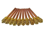 10 Pcs AV04 Air Conditioner Access Valve Core & Cap Remover 1/4" Sae X 1.... Fixed Price $21.24.