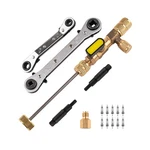 Jiouxip Valve Core Remover Installer Tool And Hvac Service Wrench Set With He.... Fixed Price $34.19.