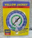 Yellow Jacket, Ritchie, Gauge, Part# 49104, 3-1/8 R12, R22, R134A, -30 To 350. Fixed Price $44.44.