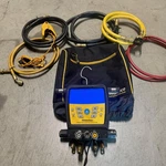 Fieldpiece SM480V 4-PORT Wireless Manifold Gauge One Clamp Used. Fixed Price $500.00.