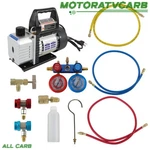 All-carb Cfm Air Vacuum Pump Gauge Set Combo Hvac + R134A Kit 5PA 1720 Rpm. Fixed Price $84.91.