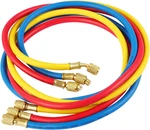 Pieces Ac Manifold Gauge Hose Kit For R410A R22 R134A Blue Yellow Red. Fixed Price $28.36.