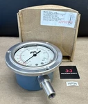 Tempress A/s Refrigeration Pressure Gauge R46184 A10 DN100 1/4NPT -30 Hg, 25BAR. Fixed Price $200.00.