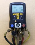 Testo 557 Bluetooth Smart Digital Manifold Gauges With Hoses Nice Condition Fs. Fixed Price $325.00.