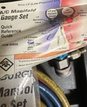 Pittsburgh A/c Manifold Gauge Set For R-134A Pressure Vacuum With Hoses & Case. Fixed Price $28.70.