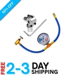 Corrosion-resistant R134A Recharge Kit With 19" Hose & Leak-proof Piercing Valve. Fixed Price $28.99.
