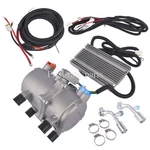 Universal Auto 12V Electric Semi-closed Horizontal Scroll A/c Compressor Kit. Fixed Price $243.99.