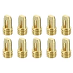 Patikil Refrigerant Charging Hose Thimble Valve, 10 Pack 9MM, Brass Tone. Fixed Price $16.99.