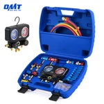 Omt 3 Way Ac Manifold Gauge Set Refrigeration Charging Kit With Hoses Fuel Tools. Fixed Price $99.99.