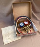 Vntg Robinair Manifold Gauge Set CMN-4-3 With Original Box & Instructions *usa*. Fixed Price $29.98.