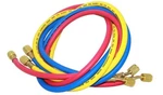 Color 1/4" Sae Thread Brass Fitting Nuts 36" (600-3000) Psi Car Hvac Free Ship. Fixed Price $19.99.
