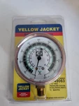Yellow Jacket Refrigeration Gauge 49063 1/2" Red Pressure. Fixed Price $32.99.