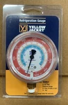 Yellow Jacket 2-1/2" Red Hi-side Manifold Gauge 134A/404A/507 49051. Fixed Price $26.99.