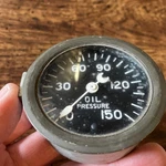 Nos Stewart Warner 2-5/8 Oil Pressure Gauge Wood Boat Hot Rod Lincoln Scta. Fixed Price $80.00.