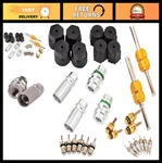 30 Pcs A/c Core Kit For R12 R134A Seal Caps & Service Valves Hvac Char. Fixed Price $44.99.