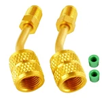 Wadoy R410A Adapter For Mini Split Hvac System 5/16" Female Quick 145 , Gold. Fixed Price $10.90.