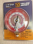 410A Gauge Refrigeration 3-1/8" To 800 Psig, Yellow Jacket, Part# 49159. Fixed Price $39.08.