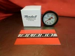 Marshall Efi Fuel Pressure Gauge 0-100 White Face Black Body CWB00100. Fixed Price $33.75.