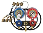 Mastercool 93524-TP R600A, R290 & R134A 2-WAY Aluminum Manifold Gauge Set With. Fixed Price $81.51.