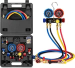 Hvac Manifold Gauge Set For R134A R410A R22 R32 Refrigerant, Valve Automotive. Fixed Price $120.99.