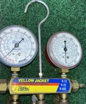 Ritchie Yellow Jacket Test And Charging Manifold Gauges R12 R22 R502 W/hoses. Fixed Price $99.00.