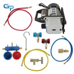 Manifold Gauge Set Combo 110V 1/4HP 3CFM Air Vacuum Pump Hvac With R134A Kit. Fixed Price $89.21.