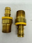 Parker Push On Field Attachable Hydraulic Hose Fitting 30182-8-8B, Total 6. Fixed Price $50.00.
