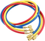 60" Charging Tube, R410A Hvac Manifold Gauge Hoses 1/4" Sae Air Cond. Fixed Price $37.54.