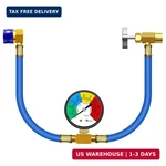 Jifetor Ac Hose With Gauge, Car R134A Refrigerant Recharge Kit, Auto Air. Fixed Price $28.03.