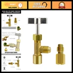 Pcs R134A Can Tap - Adjustable 1/2" Acme To 1/4" Sae Refrigerant Dispenser,. Fixed Price $12.99.